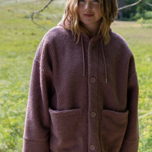 Alternative view of Danewillow Fleece Jacke rose Beige von Danefae