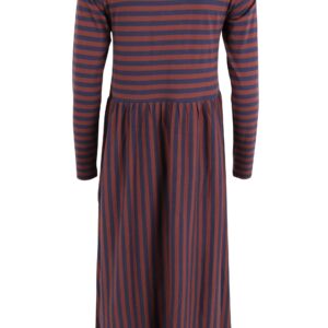 Alternative view of Kleid danekroeyer in den Farben rost und blau Streifen von Danefae