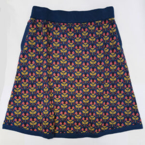 Alternative view of Weicher Rock in Garden Muster in den Farben blau und rosa von About Betty