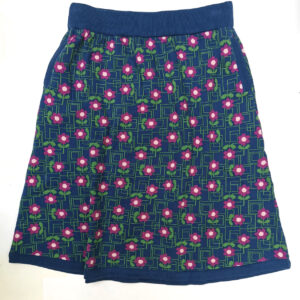 Alternative view of Weicher Rock im Wallflower Muster in den Farben blau und fuchsia von About Betty