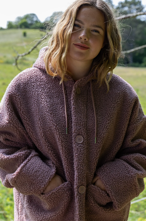 Danewillow Fleece Jacke rose Beige von Danefae